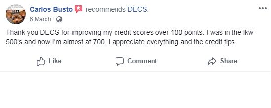 raising your credit score